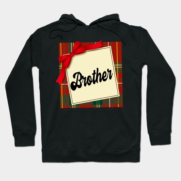 Brother Christmas Family Gift Hoodie by familycuteycom